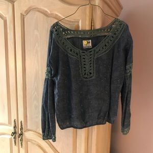 Free People printed top